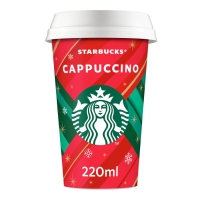 Café refrixerado cappuccino STARBUCKS 220 ml