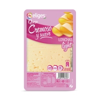 Queso cremoso y suave IFA ELIGES light 15 lonchas 300 G