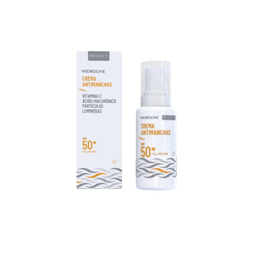 Crema antimanchas HIDROLINE SPF 50+ 50 ml