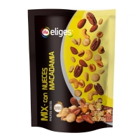 Mestura froitos secos con noces macadamia IFA ELIGES bolsa 200g