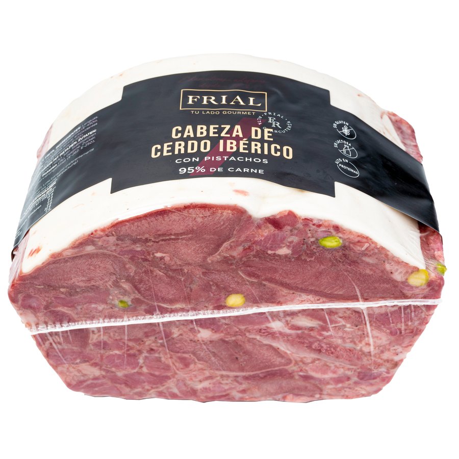 Cabeza de cerdo ibérico con pistachos FRIAL kilo