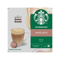 Café cápsulas STARBUCKS by Nescafé DOLCE GUSTO Caffe Latte 12 unidades 121,20 g