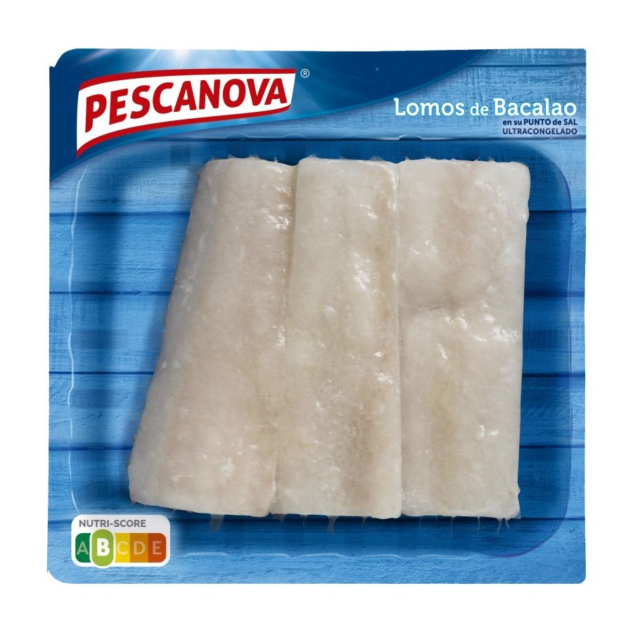 Lomos de bacalao congelado PESCANOVA en su punto de sal 300 g