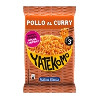 Fideos orientais YATEKOMO polo curry sobre 82 g