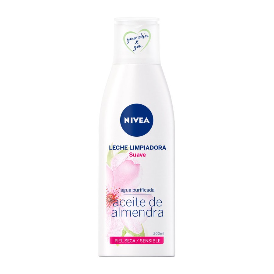 Leche limpiadora NIVEA suave aceite almendra 200 ml