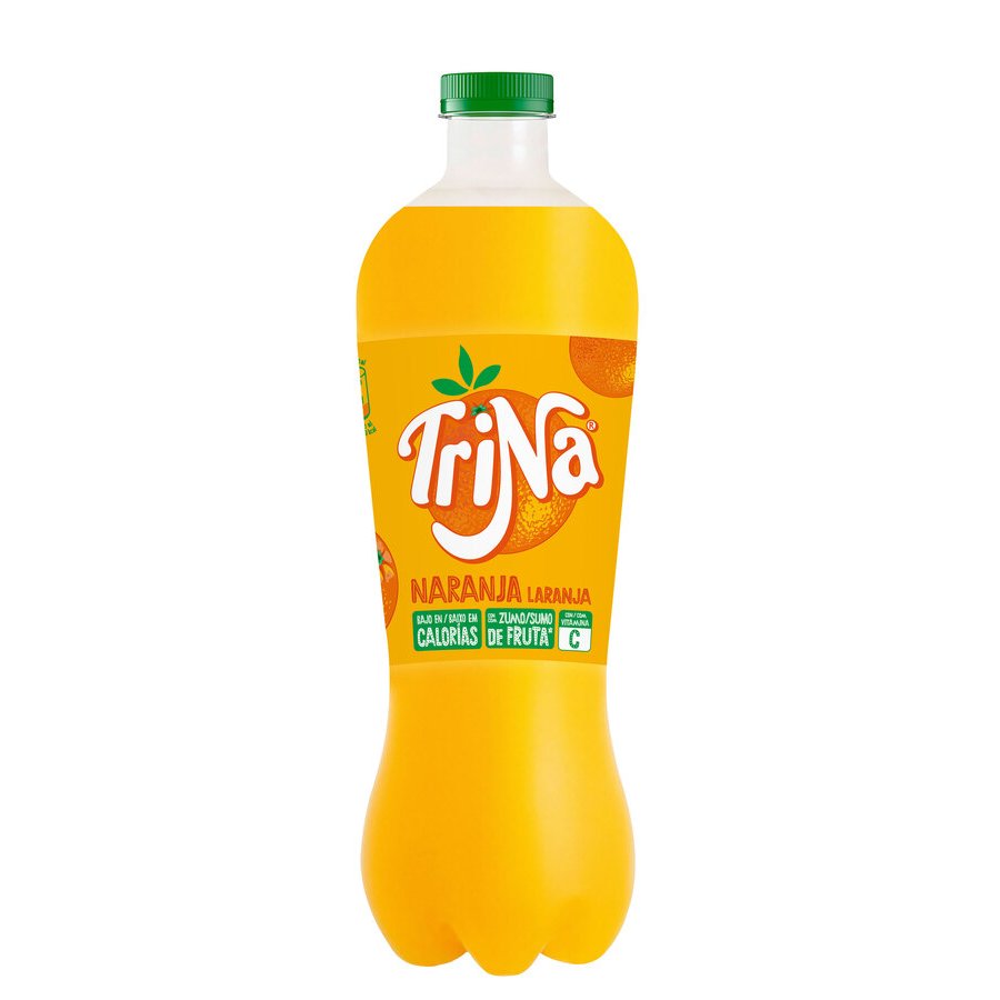 Refresco TRINA naranja botella 1,5 l