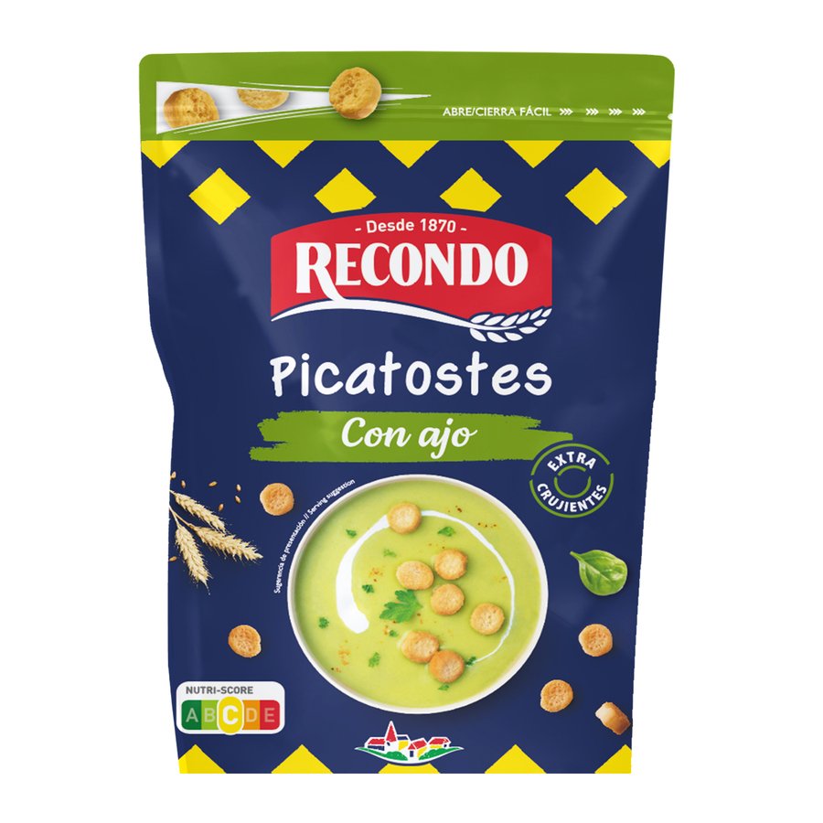 Picatostes RECONDO tostados ajo 80 g