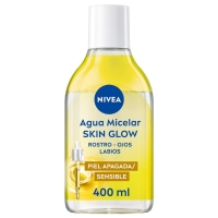Agua micelar NIVEA skin glow 400 ml