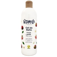 Gel de baño VITARELLE fresas y jazmín 750 ml