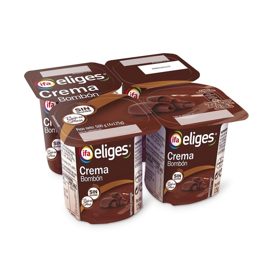 Crema bombón IFA ELIGES 4X125 g