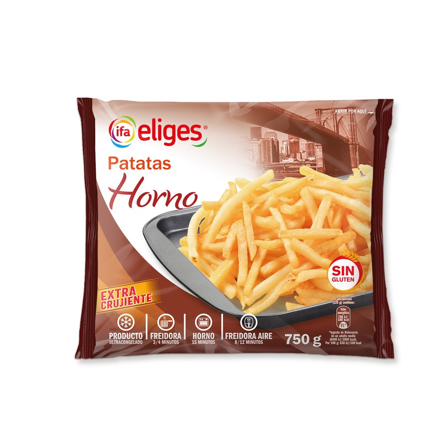 Patata congelada IFA ELIGES horno bolsa 750 g