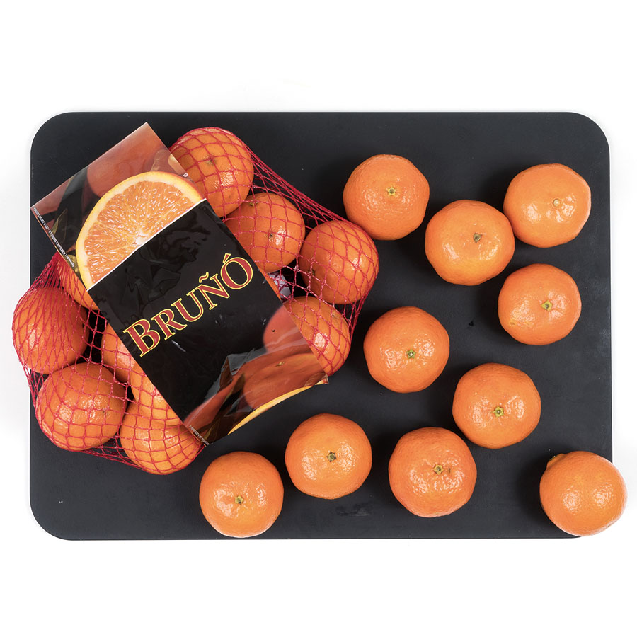 Mandarina BRUÑO categoría 1ª calibre 2/3 (54/69mm) malla 1 kg