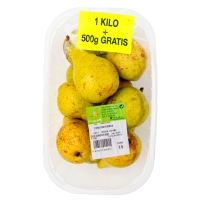 Pera Conferencia categoría 1ª calibre 55/65mm cesta 1 kg+500 g gratis