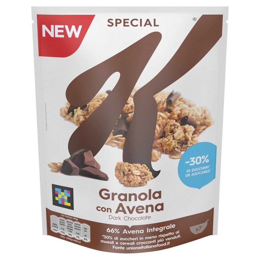 Granola con avena KELLOGGS special K chocolate negro 320 g
