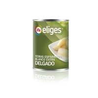 Xemas de espárragos brancos IFA ELIGES lata 135 g pne.