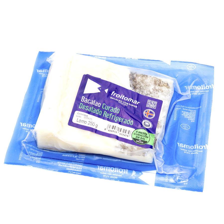 Lomo bacalao desalado 250 g