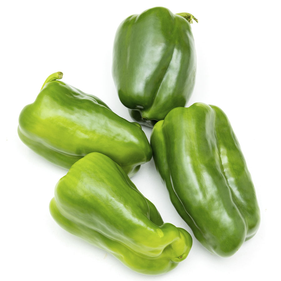 Pimiento verde lamuyo categoría 1ª calibre 80/110mm (longitud min 12cm) kilo