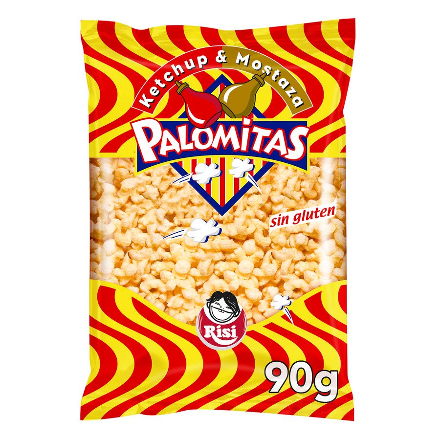 Palomitas ketchup & mostaza RISI 90 g