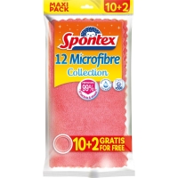 Baeta SPONTEX microfibra collection 10 unidades + 2 de balde
