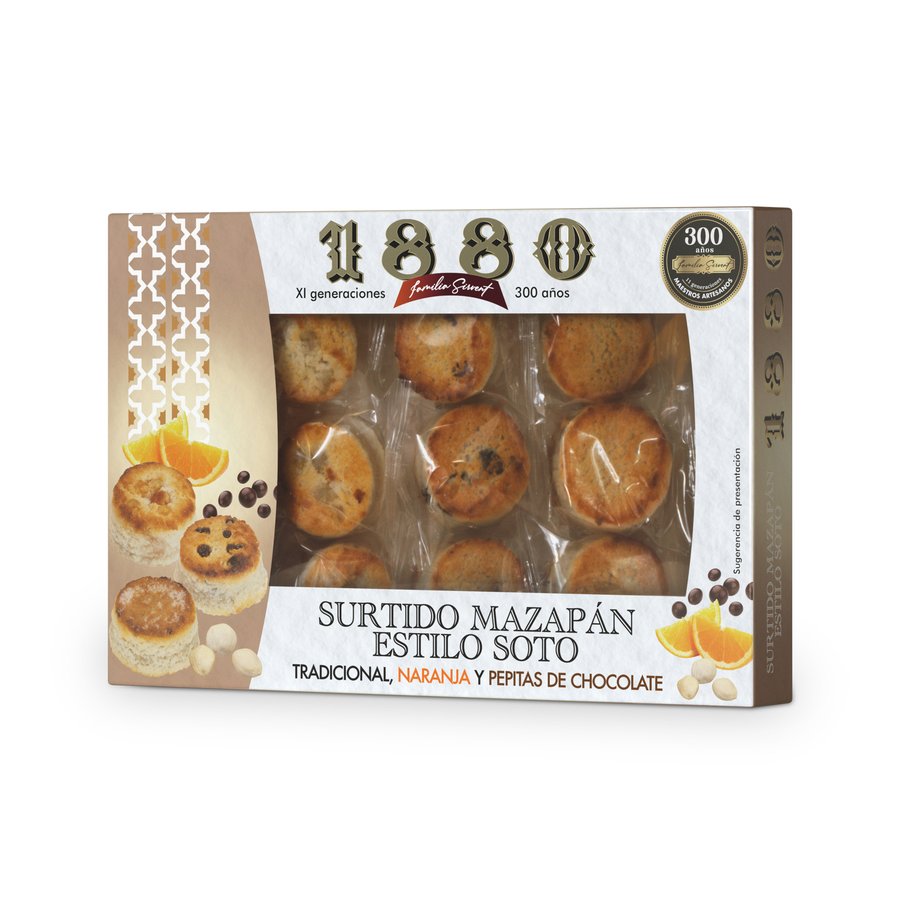 Imagen de Mazapán estilo soto surtido 1880 240 g