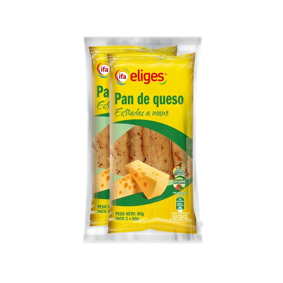 Pan de queso IFA ELIGES 2X90 g