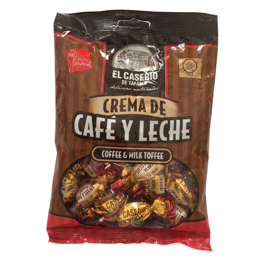 Caramelos EL CASERIO café y leche bolsa 130 g