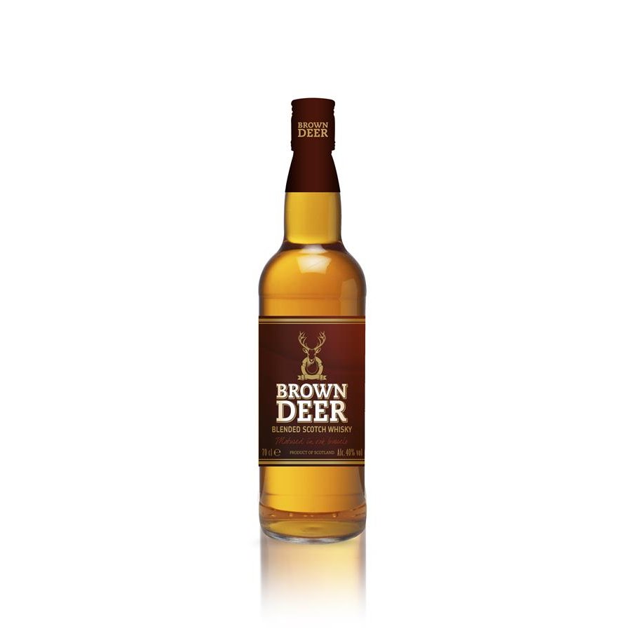 Whisky escocés BROWN DEER botella 70 cl