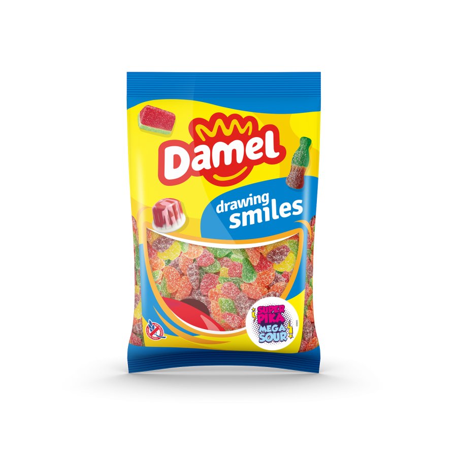 Caramelos goma surtido DAMEL Super Pika 1 kg