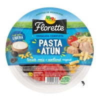 Ensalada completa pasta e atún FLORETTE bol 325 g