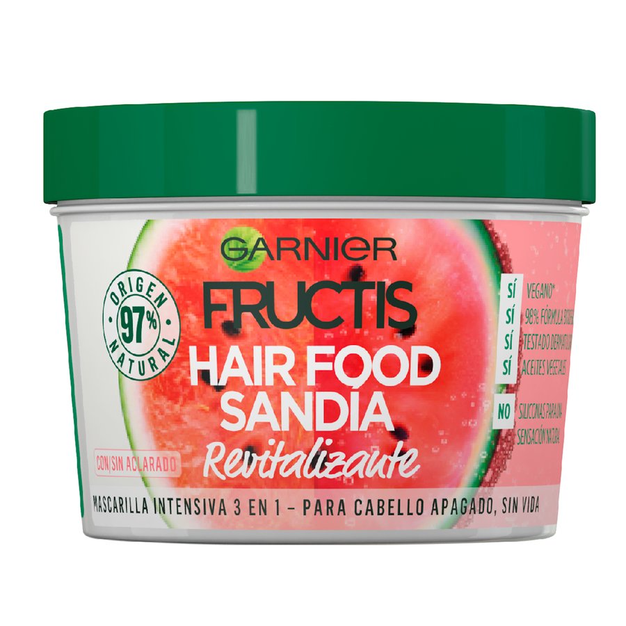 Mascarilla FRUCTIS Hair Food Sandía revitalizante 400 ml