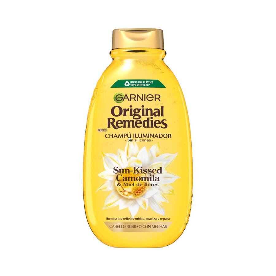Champú ORIGINAL REMEDIES iluminador camomila 400 ml