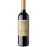 Viño tinto D.O.Valdepeñas SEÑORIO DE LOS LLANOS Reserva botella 75 cl