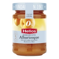 Mermelada HELIOS 0% albaricoque sin azúcar añadido 280 g
