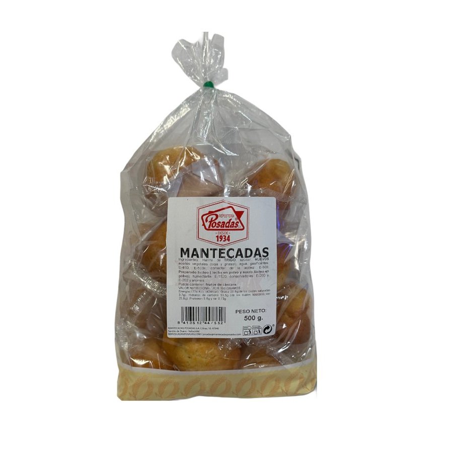 Mantecadas POSADAS bolsa 500 g