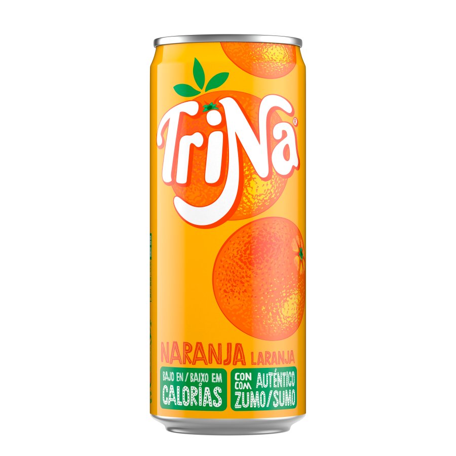Refresco TRINA naranja lata 33 cl
