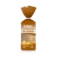 Pan de molde IFA ELIGES 100% integral sin corteza 450 g