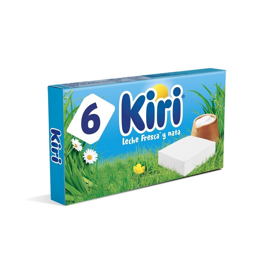 Queso KIRI natural 6 porciones 108 g