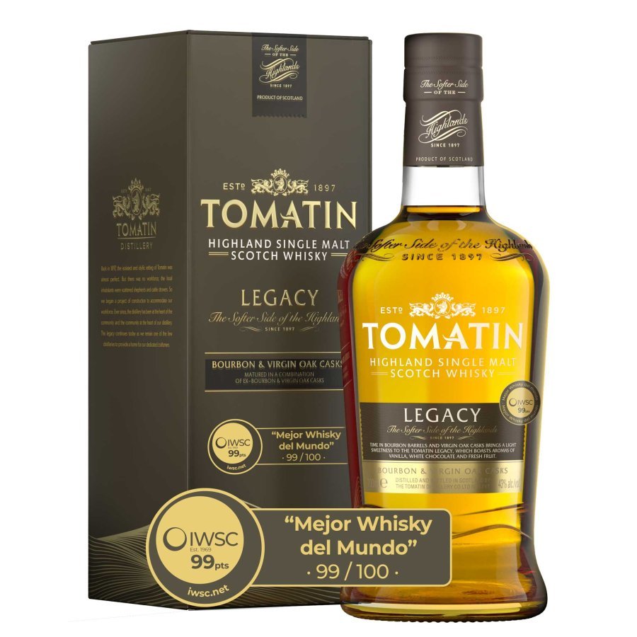 Whisky malta TOMATIN Legacy 70 cl