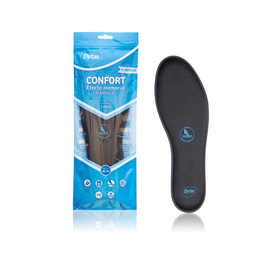 Plantillas confort talla única DYTAS efecto memoria