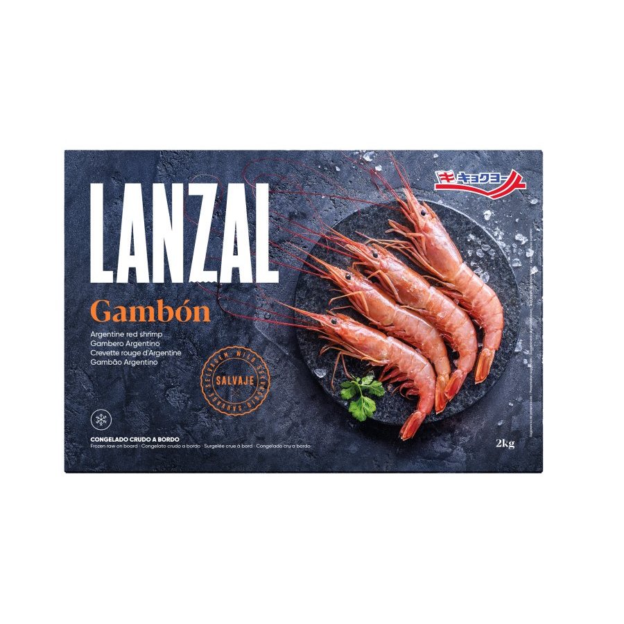 Gambón congelado crudo LANZAL 20/30 2 kg