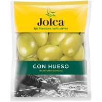 Oliva gordal JOLCA verde con carabuña bolsa 100 g pne
