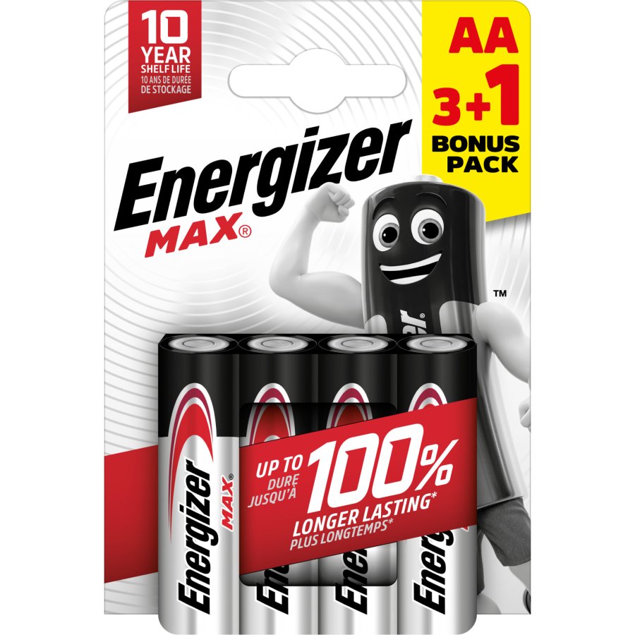 Pilas ENERGIZER MAX LR6 BL 3+1