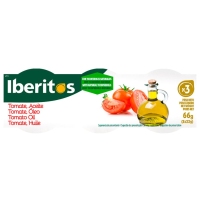 IBERITOS tomate y aceite pack 3 x 22 g