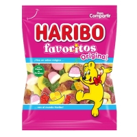 Caramelos goma HARIBO Favoritos azúcar bolsa 150 g