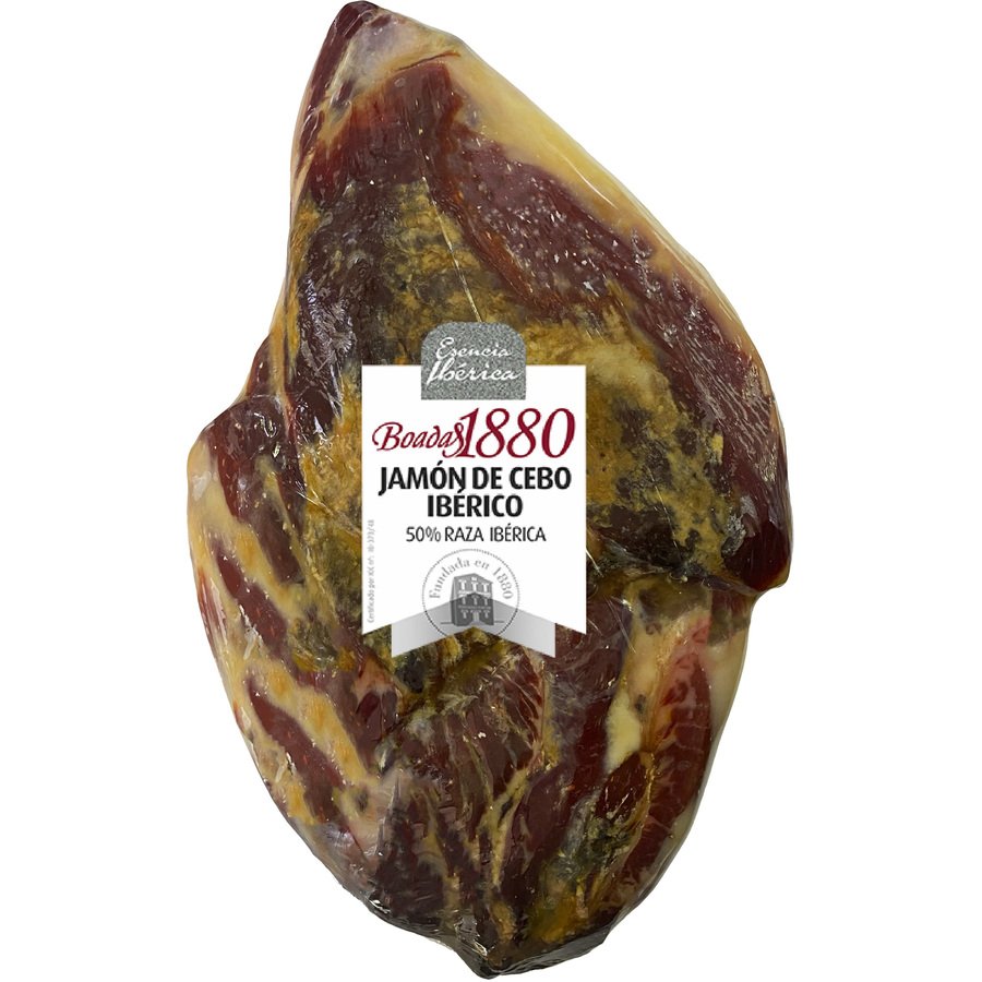 Centro jamón cebo 50% raza ibérica BOADAS kilo