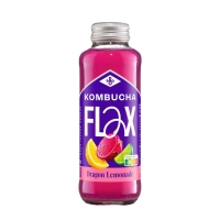Kombucha refrigerada FLAX&KALE Dragon Lemonade 330 ml