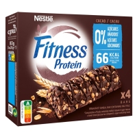Barritas cereales NESTLE Fitness Protein 4x20 g