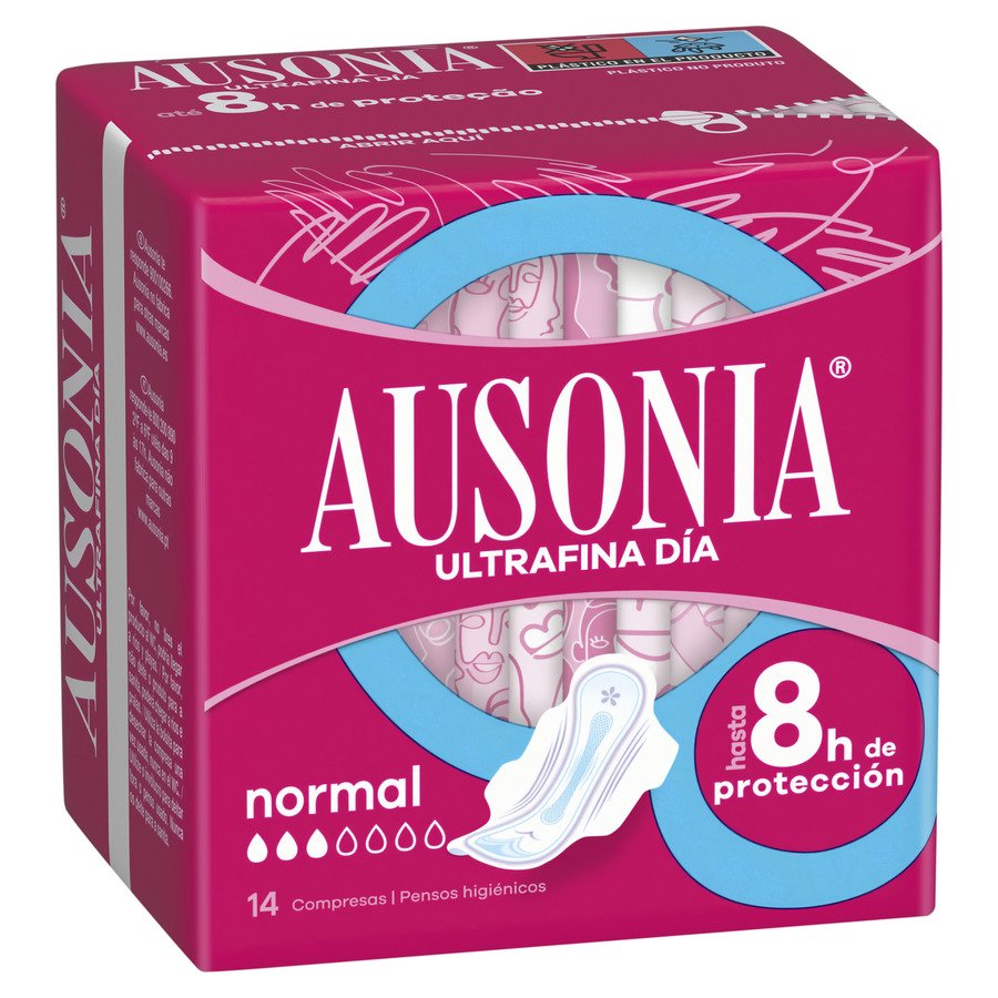 Compresa AUSONIA ultrafina normal alas 14 unidades