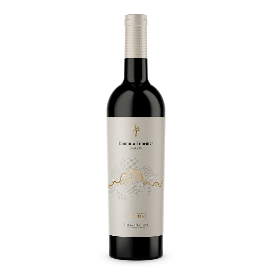 Vino tinto D.O.Ribera del Duero DOMINIO FOURNIER crianza botella 75 cl