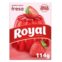 Gelatina de fresa ROYAL 2 sobres 114 g